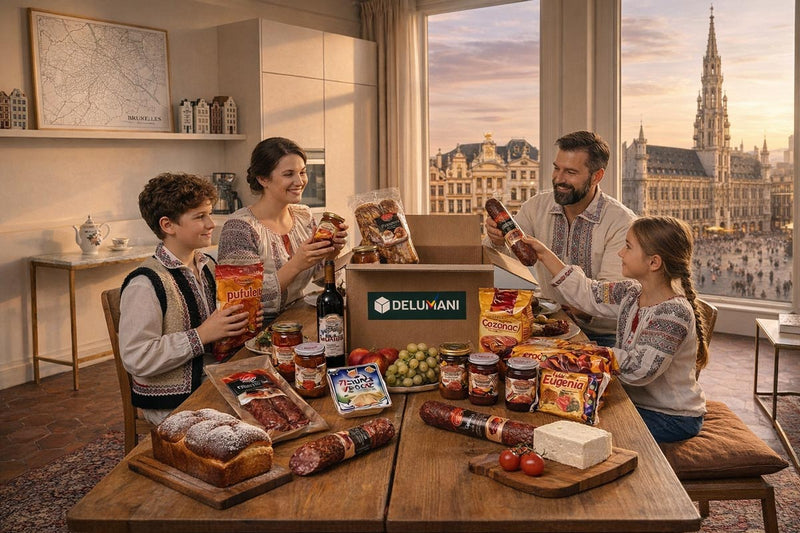 Magazin românesc Bruxelles – produse românești livrate rapid în Belgia