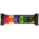 Rom baton cu proteine ciocolata, rom si arahide
