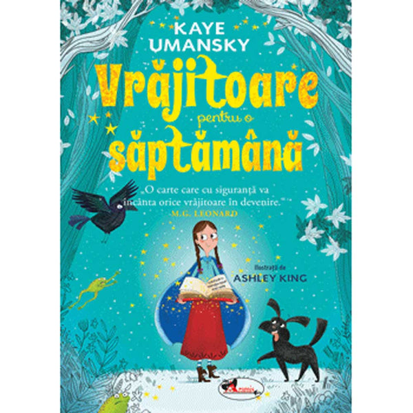 Vrajitoare pentru o saptamana - Kaye Umansky - Delumani - Magazin Online Romanesc 