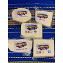 Sweet Urda de Sibiu from sheep's milk, produced by Asociatia Producatorilor de Telemea de Sibiu, displayed in a traditional dairy product image.
