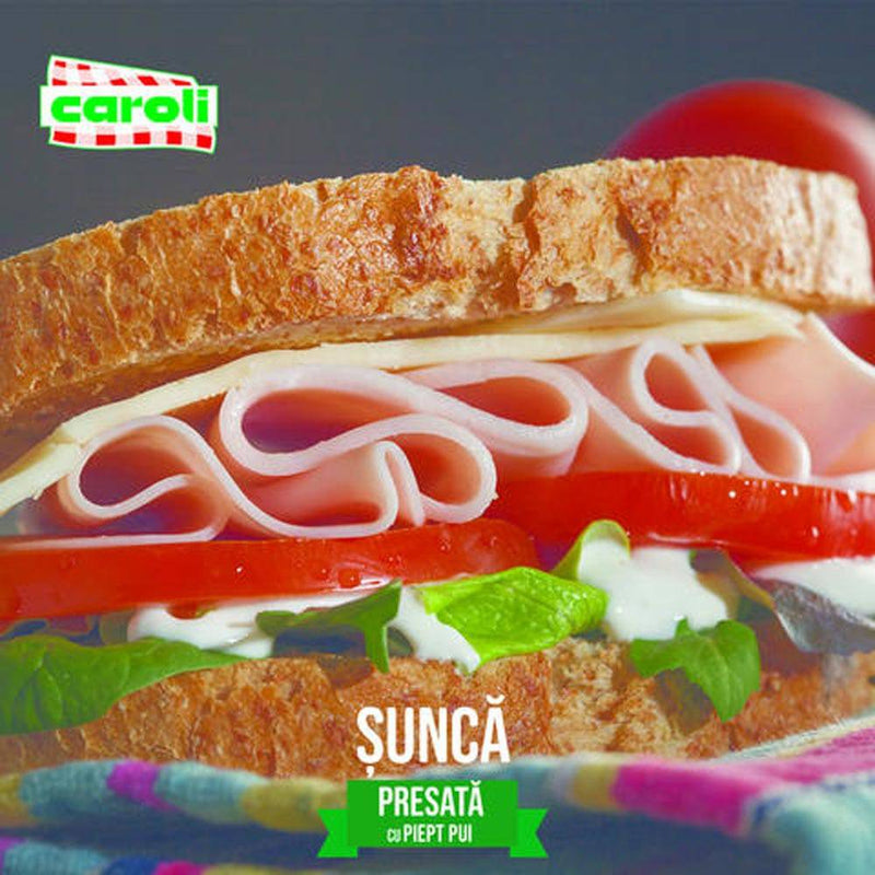 Sunca presata cu piept de pui Caroli - Delumani - Magazin Online Romanesc 