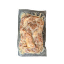 Delumani Tochitura mezeluri, sliced traditional Romanian meat dish with pork and spices, served on a plate