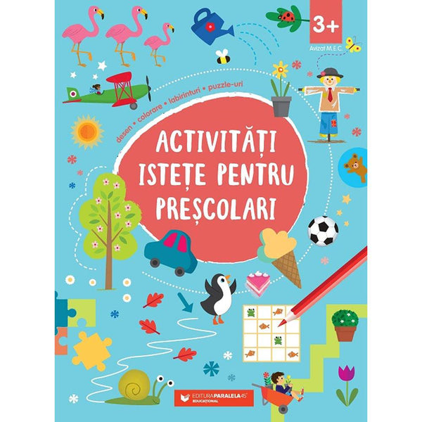 Activitati istete pentru prescolari (3 ani +)  - Ballon Media - Delumani - Magazin Romanesc 