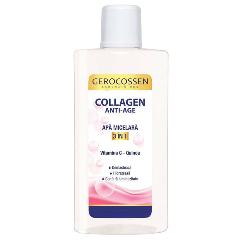 Apa micelara 3 in 1 Collagen Anti-Age 300 ml, Gerocossen - Delumani - Magazin Online Romanesc 