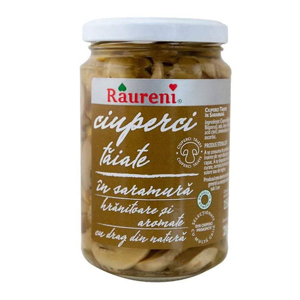 Ciuperci taiate in saramura Raureni - Delumani - Magazin Online Romanesc 