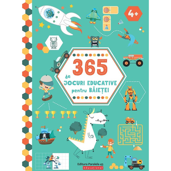 365 de jocuri educative pentru baieti (4 ani +)  - Ballon Media
