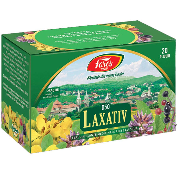 Ceai Laxativ, D50, Fares